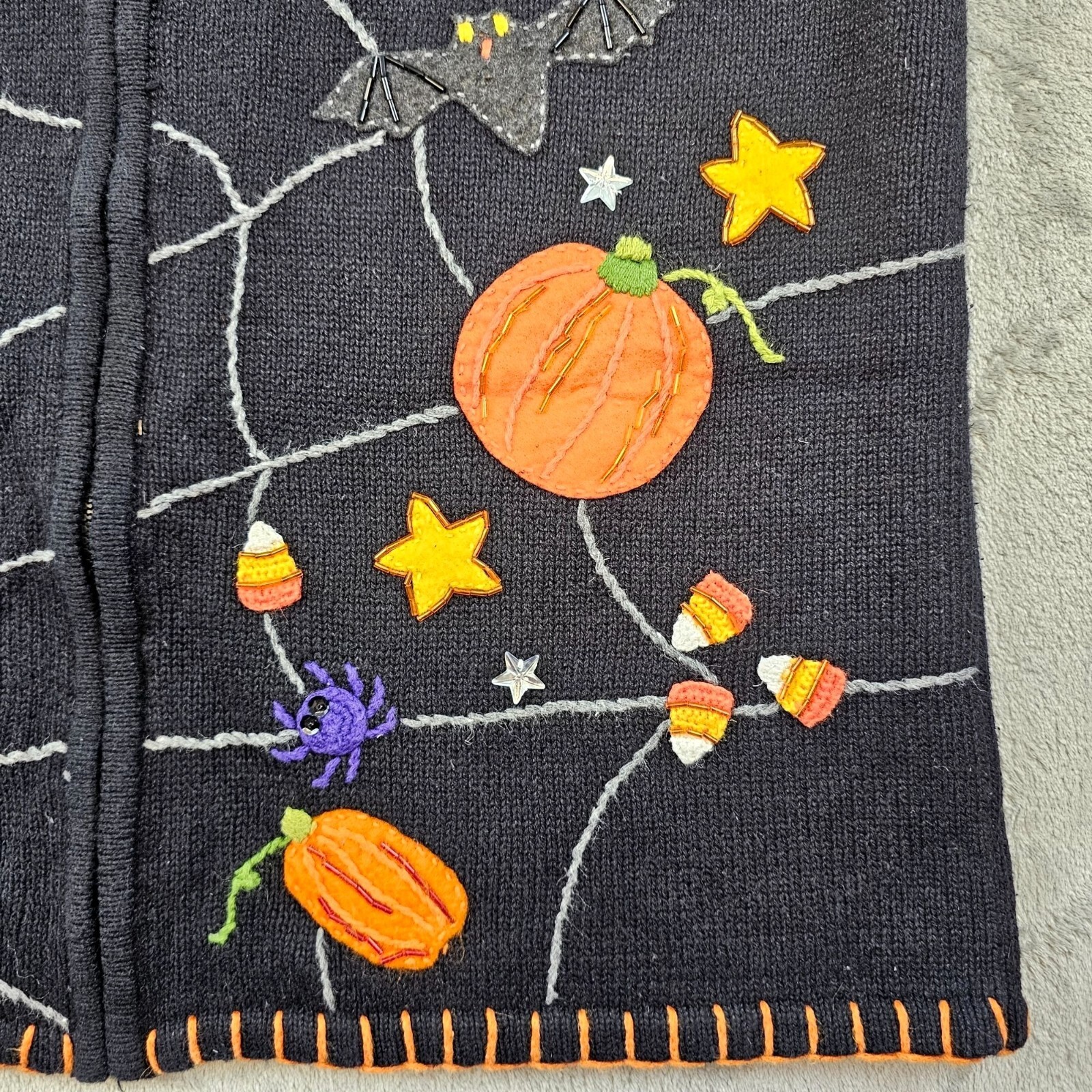 Vintage Tiara International Sweater Vest Women's Larg… Gem