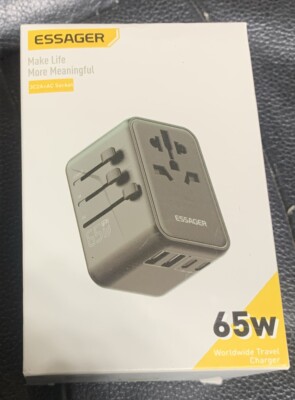 Essager USB C Charger 65W Fast Charger Wall Travel Charge Adapter Universal Plug