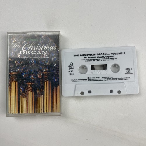 The Christmas Organ Volume 2 - Kenneth Abbott (Cassette, 1992)