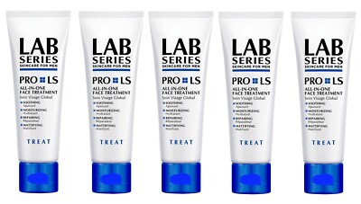 5 PC Lab Series PRO LS All In One Face Treatment 5 Tubes @ 0.24 oz = 1.20 oz New