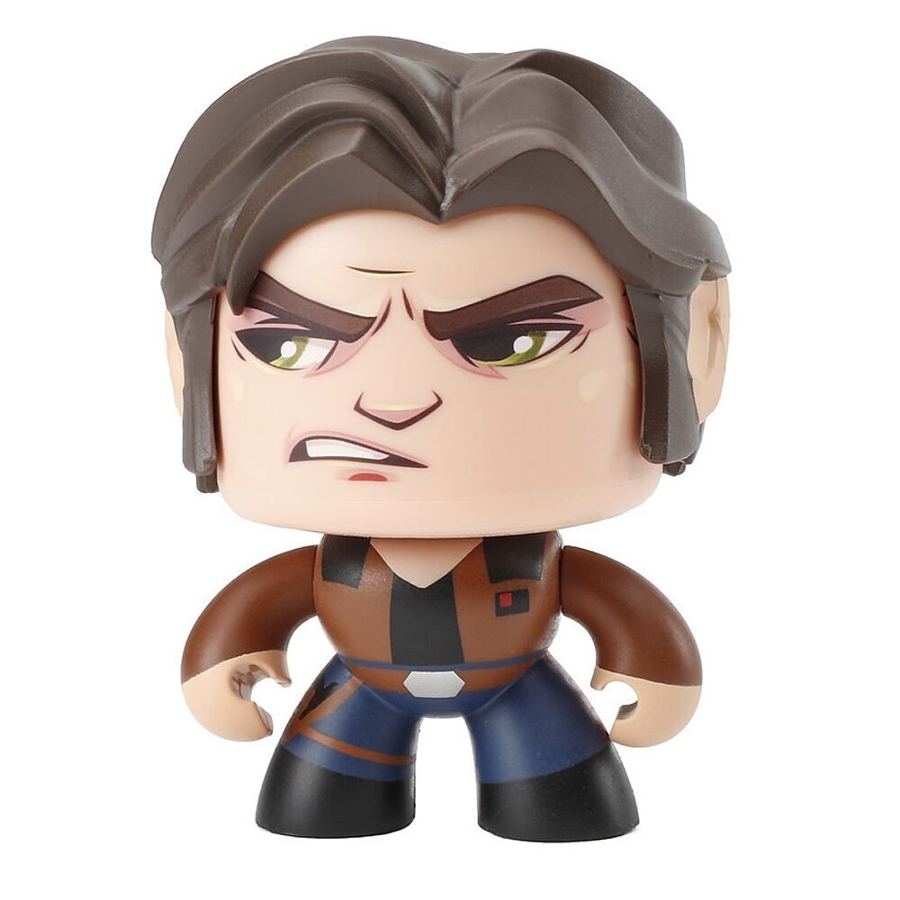 Star Wars Mighty Muggs Han Solo Action Figure - Gift for Star Wars fan Kids xmas