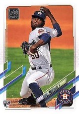 2021 Topps #569 Enoli Paredes Houston Astros Rookie Card RC