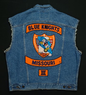 biker denim vest