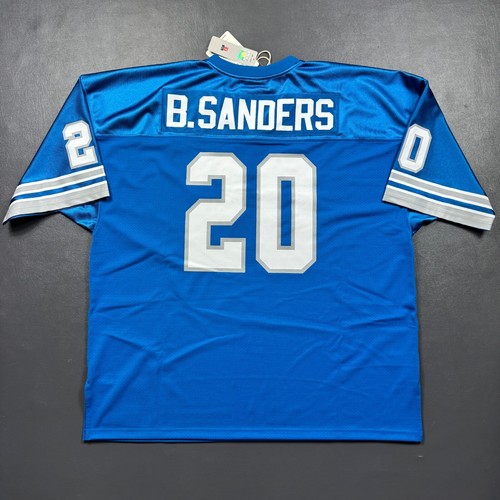 100% Authentic Barry Sanders Mitchell Ness 1991 Detroit Lions Trikot Größe 60 4XL - Bild 5 von 6