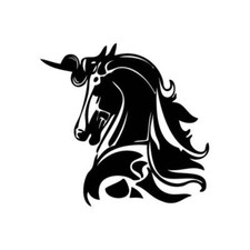 Horse Noble - Vinyl Decal Sticker for Wall, Car, iPhone, iPad, Laptop, Bike