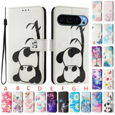 Cute Cartoon Shockproof Card Slot Phone Case For Google Pixel 10 Pro XL 9 8 7 4A