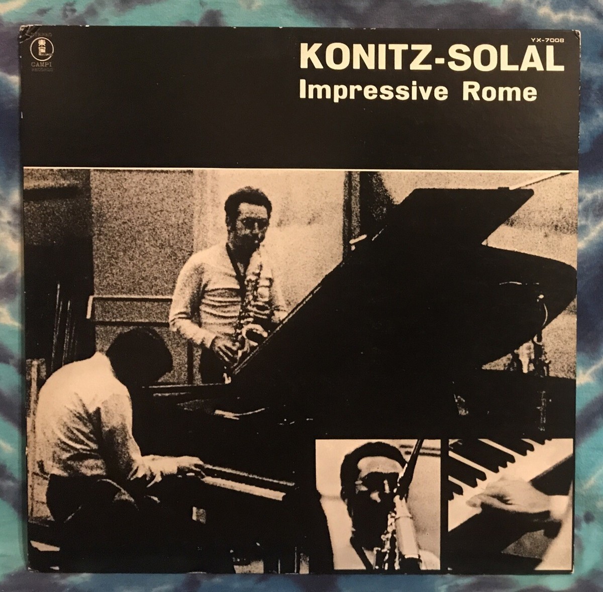Lee Konitz LP Martial Solal IMPRESSIVE ROME Import JAPAN Toho RARE