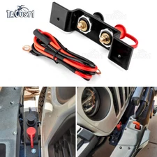 Battery Terminals Relocation Kit Jump Post Charging For Jeep Gladiator Wrangler