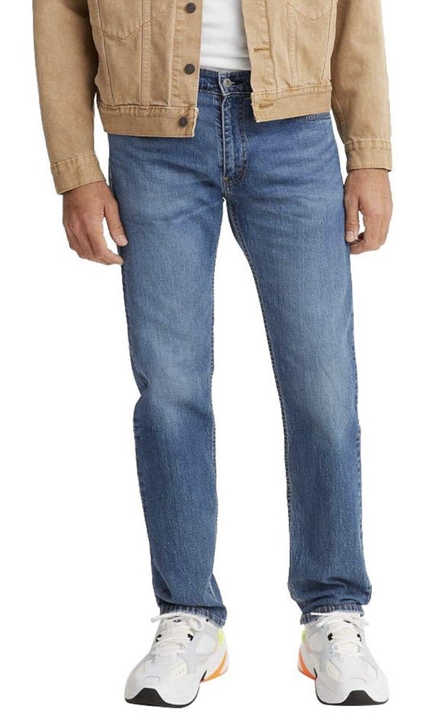 Levi's Men's Classic 505 Jeans Straight Leg, Blue, 32 X 34 Eco Ease
