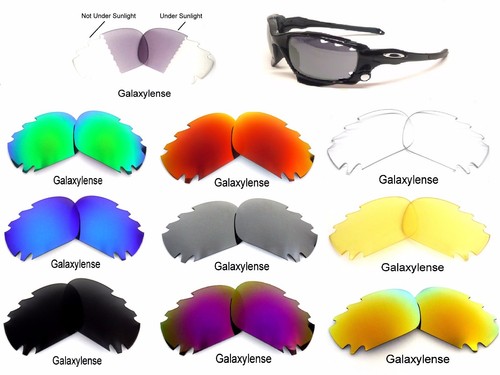 GALAXY Lenti di Ricambio per Oakley Racing Jacket 10 colore COPPIE OFFERTA  SPECIALE! | eBay