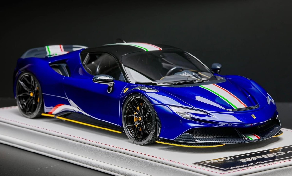 Ferrari SF90 Stradale (Blue Metallic Italian Flag) [Davis