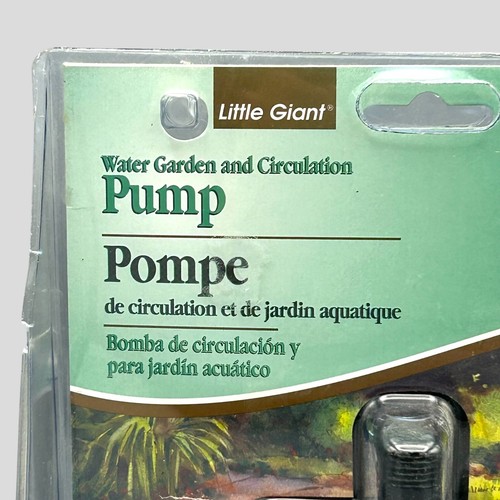 NEW Little Giant 170 GPH Water Garden & Circulation Pump 7 ft Lift 36 Watts NEW - Picture 2 of 16