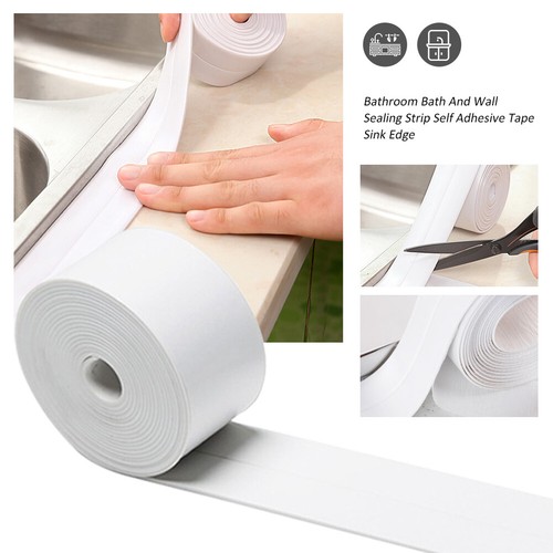 Bath Kitchen Caulk Tape Sealant Strip Self Adhesive Tape Oilfree Sink