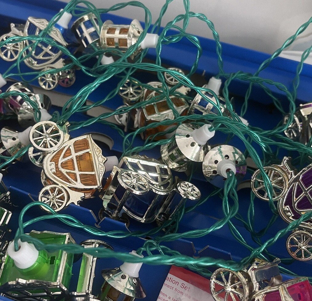 Pifco Cinderella Vintage Carriage Christmas Tree Lights Boxed eBay