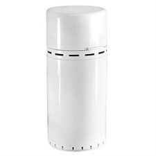 WHITE iDesign White Plastic Toothbrush Holder
