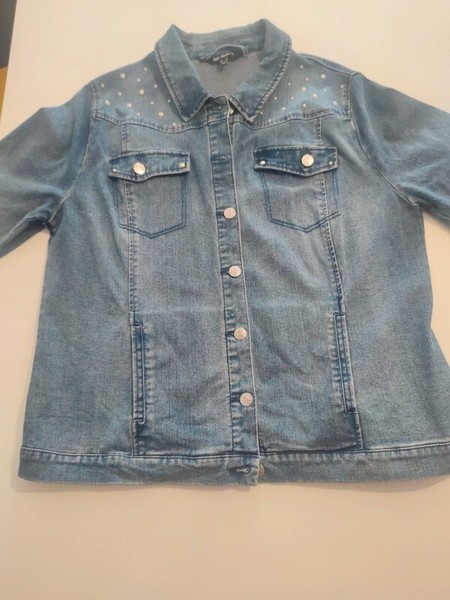 Chaqueta vaquera Ulla Popken mujer