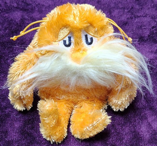2012 Manhattan Toys Dr. Suess The Lorax 6" Plush Stuffed Toy - Picture 2 of 11