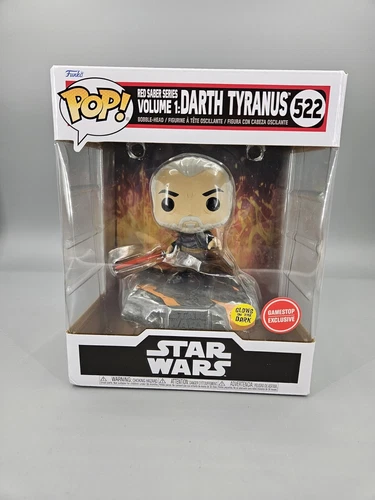 Funko Pop! Deluxe: Star Wars - Darth Tyranus (Glows In The Dark) - GameStop (GS)