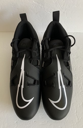 Nike Alpha Menace Pro 3 NEW Mens CT6649-010 Black Gray Football Cleats Size 9.5 - Imagen 6 de 13