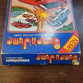 Intellivision Bump N Jump Box And Game No Manual Or Overlays Tested Working