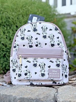 Disney Minnie Mouse Bioworld backpack mini New with tags Pink/Purple