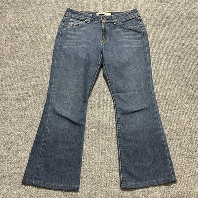 Vintage GAP Curvy Low Rise Jeans Womens Bootcut Size 10 Reg Blue Denim Casual