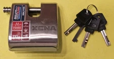 XENA High Security Padlock SHED GATE HASP BOAT CHAIN BIKE ATV TOOL CHEST LOCK