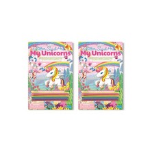 2x 4M Easy-To-Do My Unicorn Glitter Sand Art Kids/Toddler Activity Craft Toy 5y+