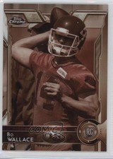 2015 Topps Chrome Rookies Sepia Refractor 94/99 Bo Wallace #188 0f8