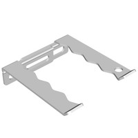 11408-00001= 6X Werkzeughalter Verstellbar 63X75 Mm Weiß Lochwand Element System