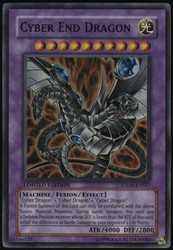 Cyber End Dragon STON-ENSE1 Super Rare Limited Edition Strike of Neos