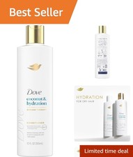 12 Oz Coconut Oil Conditioner for Ultimate Hydration & Strength - Formula 0.92 per fl oz