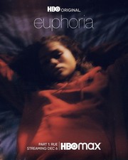 Euphoria poster b - 12 x 15 inches - Zendaya