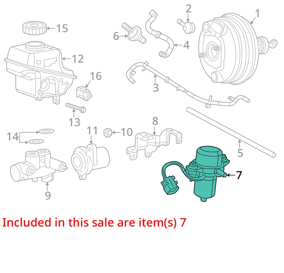 Air Injection Pump 3.6L Fits 15-23 CHARGER 2374176 - Image 3 of 4