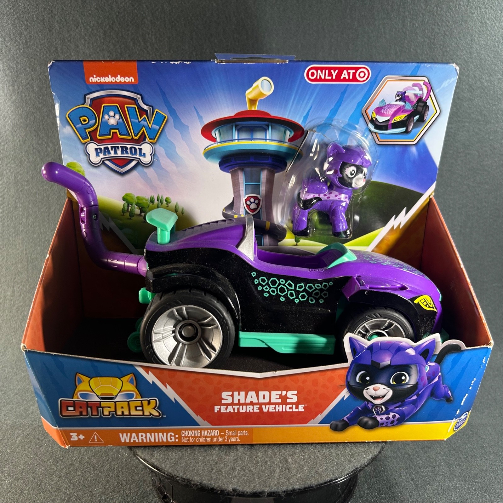 Paw Patrol CatPack Shade Feature Vehicle And Figure Spin Master Target