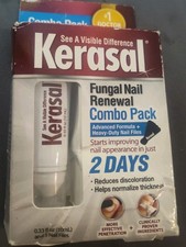 Kerasal Fungal Nail Renewal Treatment Combo Pack Advanced Formula 0.33 oz. Read