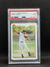 1992 Upper Deck Minor League Derek Jeter PSA 9 #5
