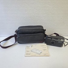 Canon Sure Shot Max Date Camera With Canon Carrying Bag Tested And Working Prope