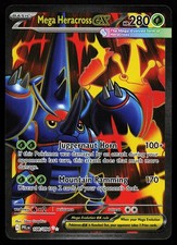Mega Heracross ex 108/094 Holo Ultra Rare Phantasmal Flames Pokemon Card