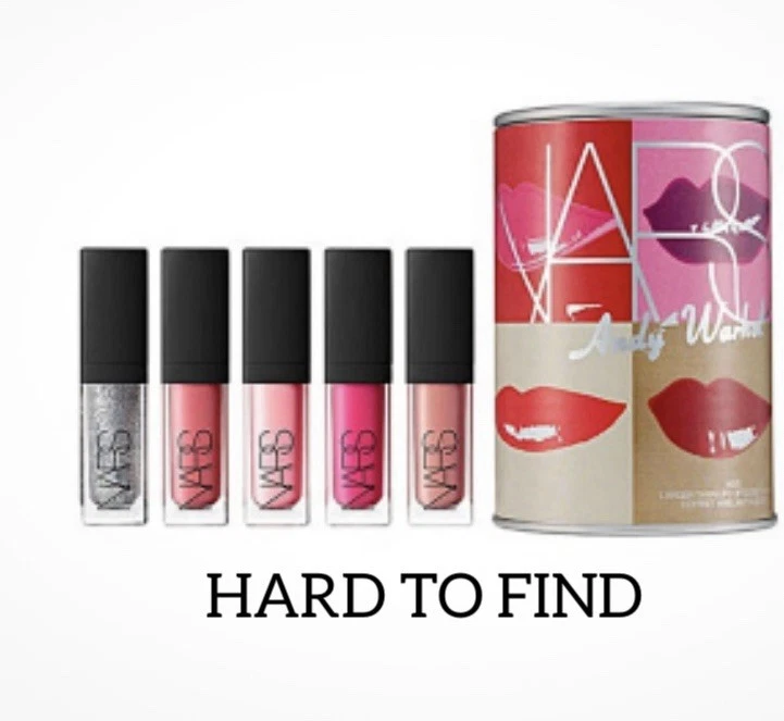 Nars Andy Warhol Kiss Larger ⭐️GLOSS SET. Great Gift Condition