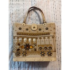 Enid Collins Of Texas Purse Bag Cable Car San Francisco 1960  s Vintage Boho