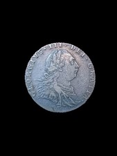 1787 George III Sixpence Semee of Hearts Coin Type