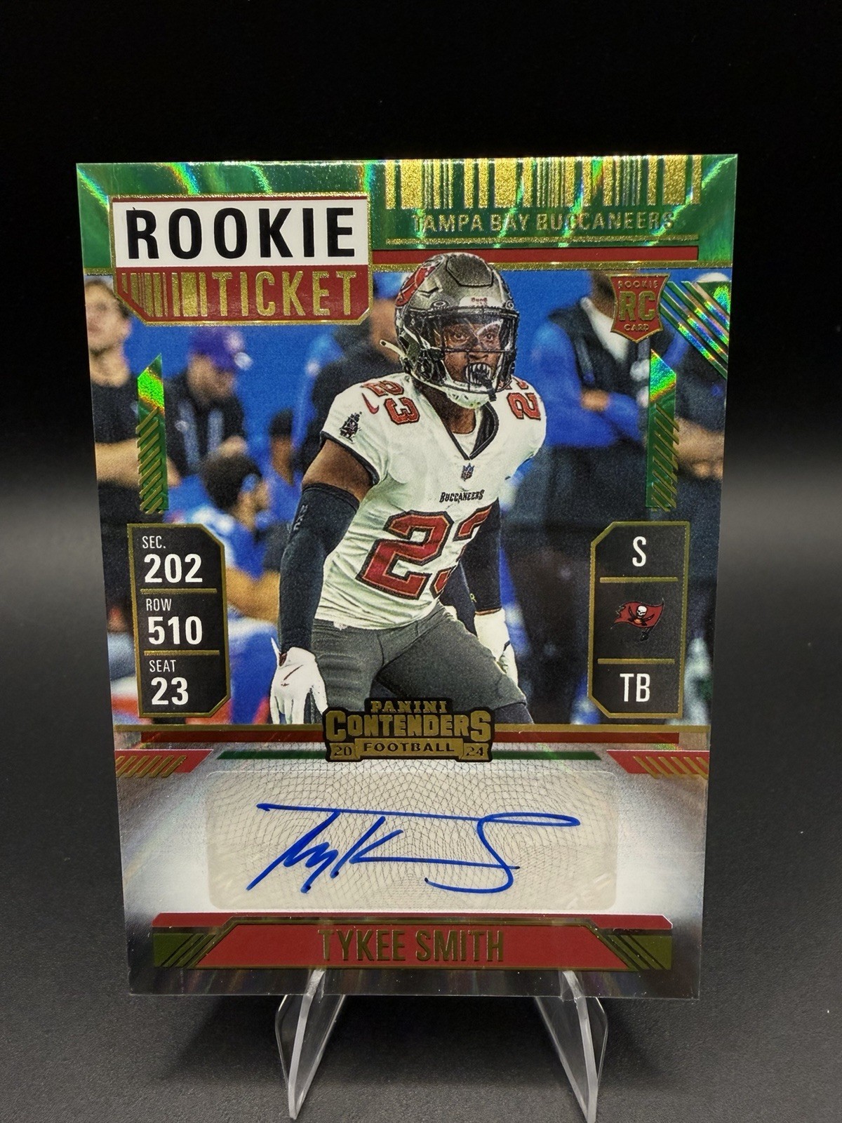 Tykee Smith Panini Absolute #172 Signature