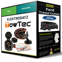 Elektrosatz 7-Pol Universell für Ford Transit Custom 06.2016-12.2023 NEU