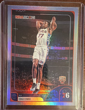 Topps NBA Hoops 2026 VJ Edgecombe RC Rookie #244 Philadelphia 76ers