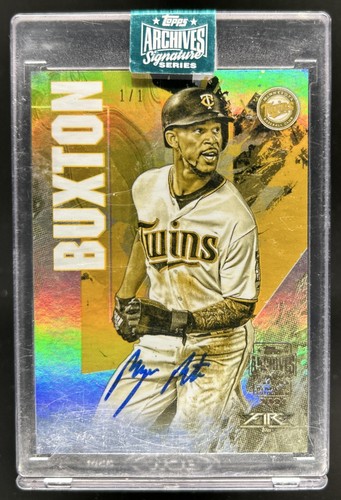 2024 Topps Archives Signature Series Byron Buxton Auto Autograph #1/1 Twins