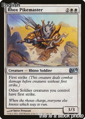 Rhox Pikemaster [M10 - 26MagicLP