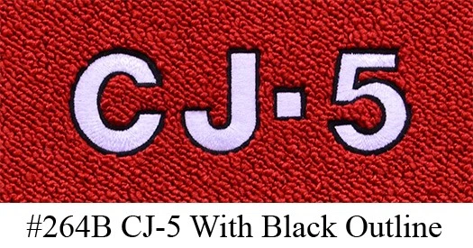 Alfombrillas Jeep CJ5 1974-1975 - 2 piezas delanteras - Cutpile Foto 2 de 4