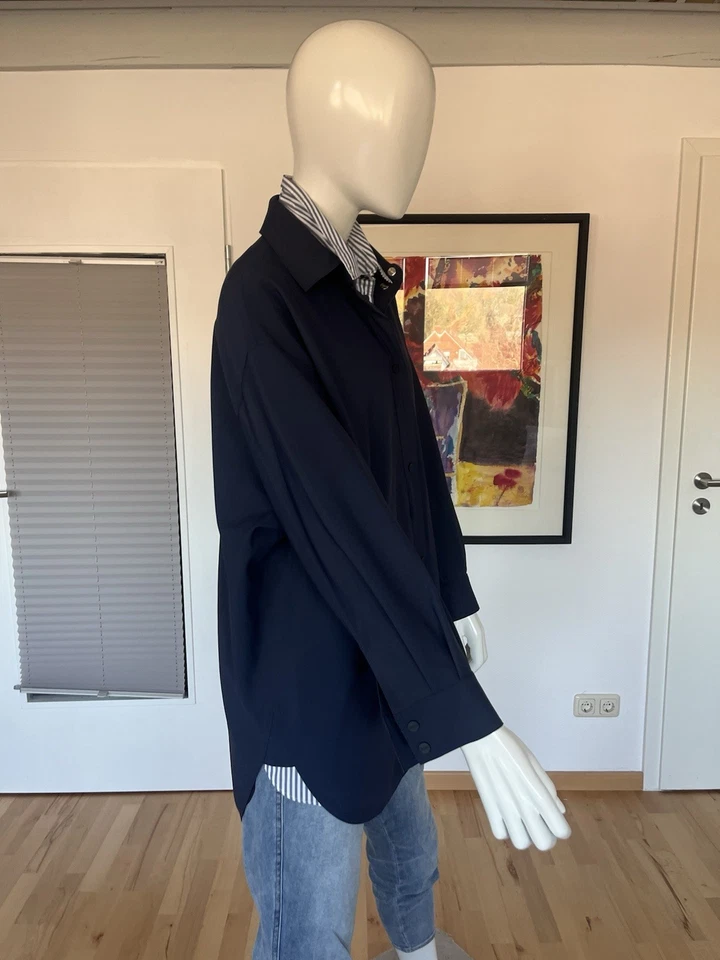 🌹* HERNO * blauer elastischer Kurzmantel Mantel  GR. D 42 🌹* - Bild 4 von 4