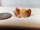 Vtg Miniature Cat Figurine Peter Fagan 1987 Made and Hand Painted In Scotland — photo 2